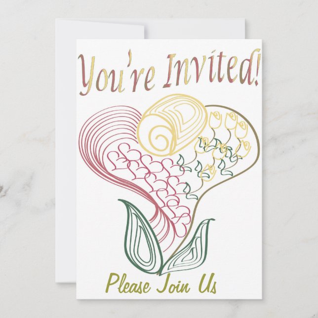 Invitación ¡Estás Invitado! (Anverso)