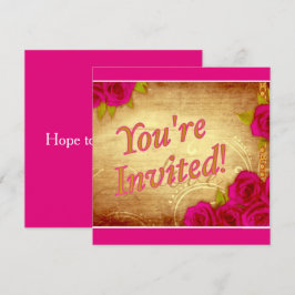 Invitación "¡Estás invitado!"