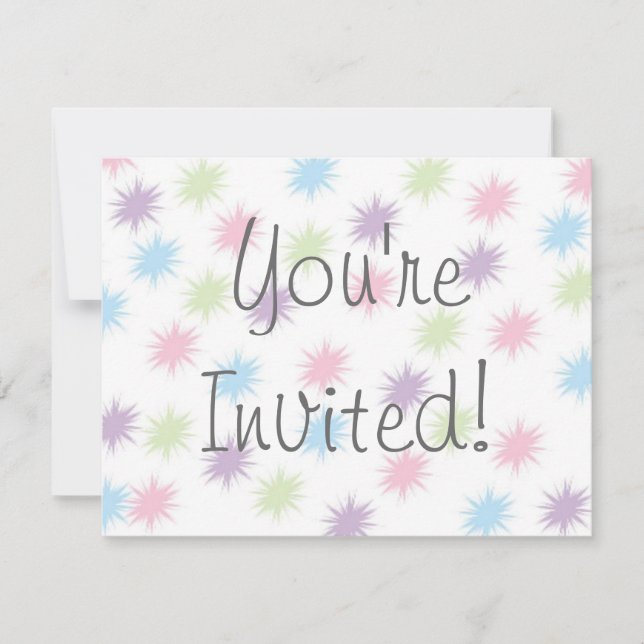 Invitación ¡Estás invitado! (Anverso)