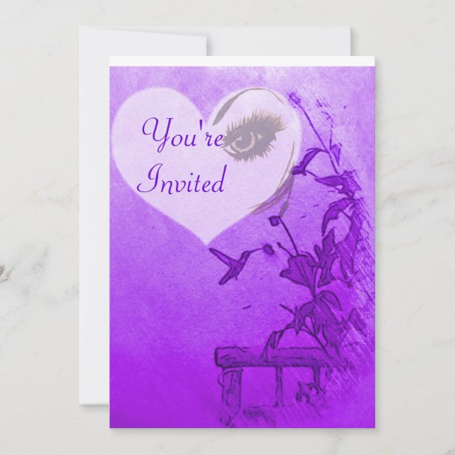 Invitación Estás invitado. (Anverso)