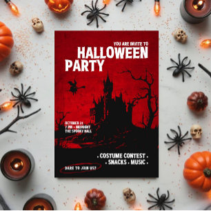 Invitación Estás invitado a la fiesta de Halloween