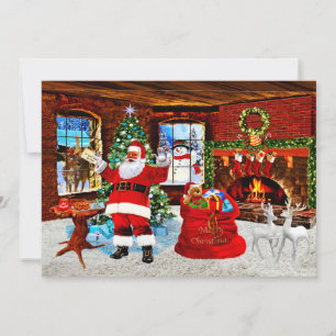 Invitación Estás Invitado a Nuestra Fiesta de Navidad