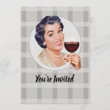 Estás invitado a un fiesta de vino