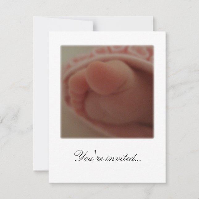 Invitación Estás invitado...Baby Shower 1 (Anverso)
