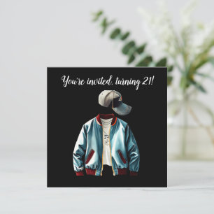 Invitación ¡Estás Invitado, Cumpliendo 21!