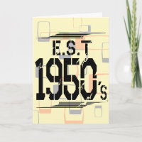 Este de los años 1950 - 60 a 70 años