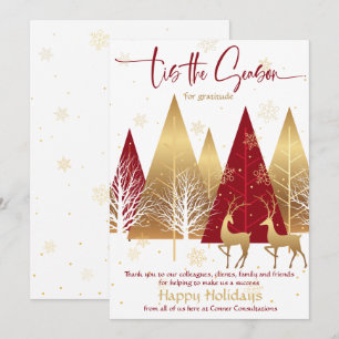 Invitación 'Este es el aprecio de los negocios estilizado de 