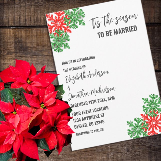 Invitación Este Es El Boda De Los Navidades De Temporada (Subido por el creador)