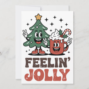 Invitación Este Es El Café Santa Hat del Árbol de Navidad de 