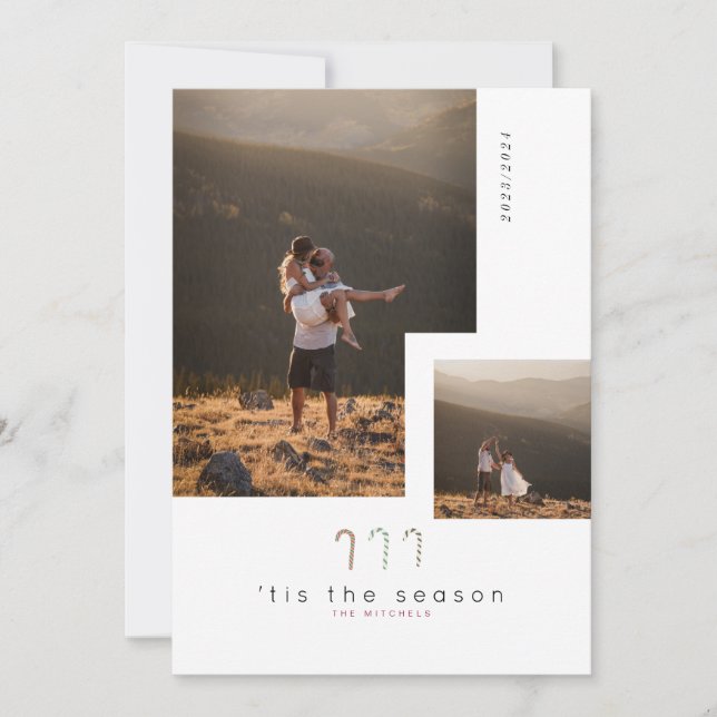 Invitación Este es el Candy Cane de temporada | Vacaciones mu (Anverso)