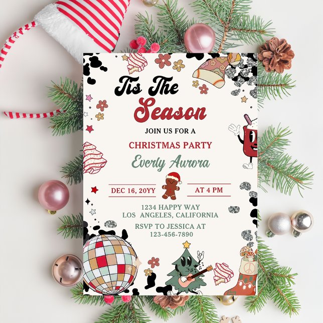 Invitación Este Es El Fiesta De Los Navidades De La Discoteca (Subido por el creador)