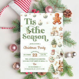 Invitación Este es el Fiesta de Navidades de The Season Cooki
