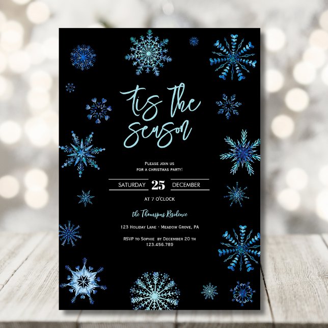Invitación Este es el fiesta de navidades negros de temporada (Subido por el creador)