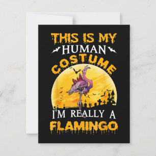 Invitación Este Es Mi Disfraz De Humano De Verdad Flamenco De