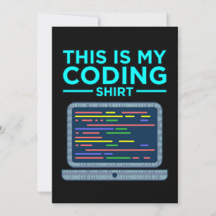 Invitación Este Es Mi Programador De Programación Para Ordena