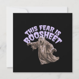 Invitación Este Miedo Es Un Boosheet - Famoso Fantasma De Hal