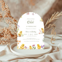 Este polluelo es un cumpleaños