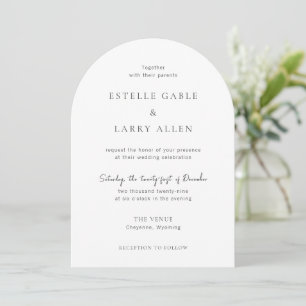 Invitación Estelle Elegant Wedding