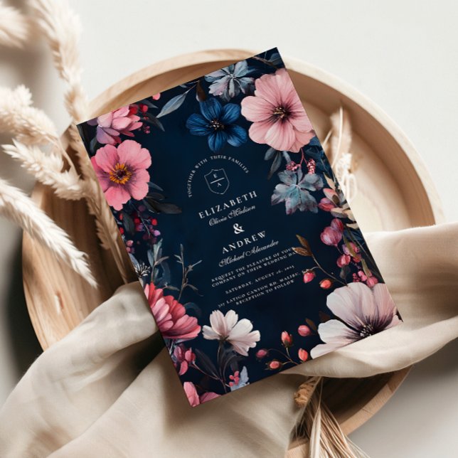 Invitación Estética del Boda de Gótico de época (Subido por el creador)