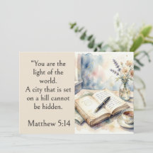Estética Poeta, Mateo 5:14 Versículo Bíblico, Capr