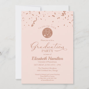 Invitación Estetoscopio Escuela de Enfermería Fiesta de Gradu
