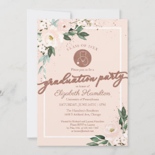 Invitación Estetoscopio Fiesta de Graduación Escuela de Enfer