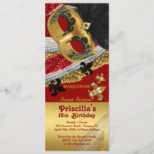 Invitación "Estilo del boleto de la invitación", "dulce