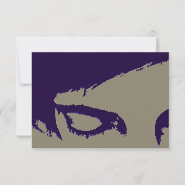 Invitación estilo emo (Anverso)