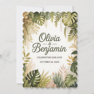 Invitación [Estilo] Letrero de cartel de bienvenida de boda [