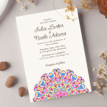 Estilo Mandala de Boda Art Déco Ornamentado Clásic