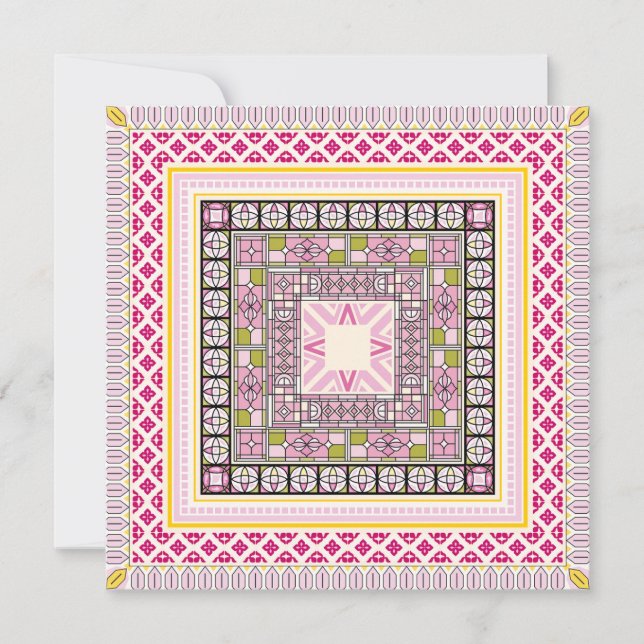 Invitación Estilo vibrante (Anverso)