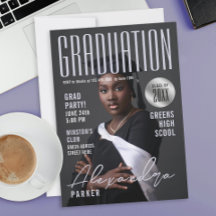 Estiloso Morado Pastel Graduado Universidad Facult