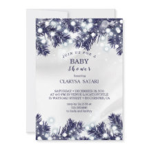 Estiloso patrón de luz de flores azules