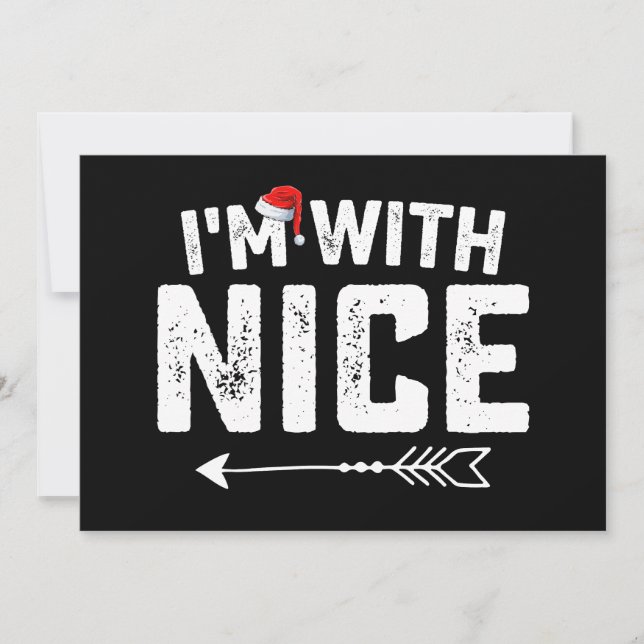 Invitación Estoy con una familia de Navidades que coinciden (Anverso)