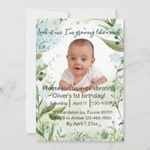 Estoy creciendo como una hierba, un niño de primer