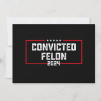 Estoy votando por el delincuente convicto Pro Trum