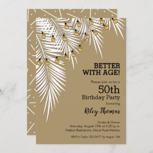Invitación Estrecha de luces en la fiesta de cumpleaños del á