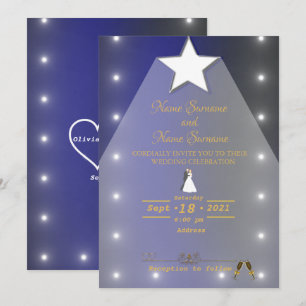 Invitación Estrella brillante