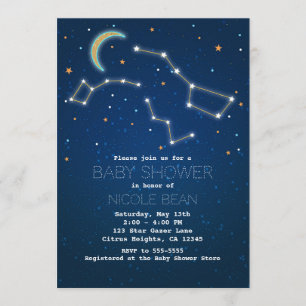 Invitación Estrella de gran alboroto asombra Baby Shower