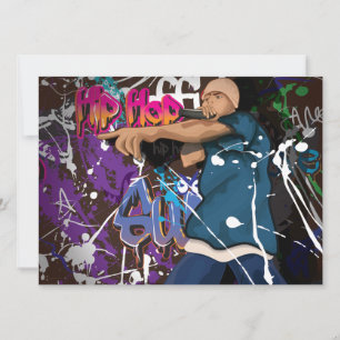 Invitación Estrella de Hip Hop