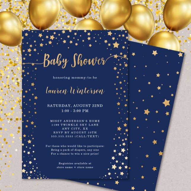 Invitación Estrella de oro de la Marina Twinkle (Subido por el creador)