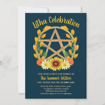 Estrella de oro del solsticio de verano de Litha W