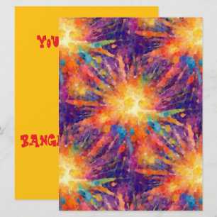 Invitación Estrella explosiva