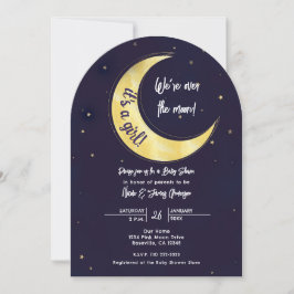 Invitación Estrella Índigo Otoño Luna Amarilla Estelar Fiesta