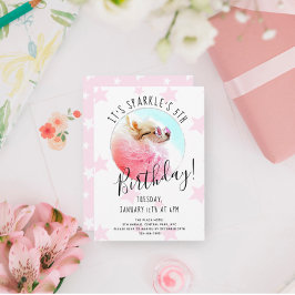 Invitación Estrella mascota | Foto Perro Cumpleaños Estrellas