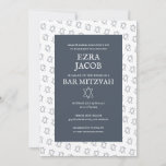 Invitación Estrella simple de David Personalizado B'nai Bat B<br><div class="desc">¡Tarjeta perfecta para anunciar un bar mitzvah, bat mitzvah u otra celebración judía! ¡La mano hizo arte para ti! ¡TODO PERSONALIZABLE! Haga clic en "Personalizar" para editar el texto. Haga clic en "editar usando la herramienta de diseño" para ajustar las fuentes, colores y colocaciones y para borrar el diseño de...</div>