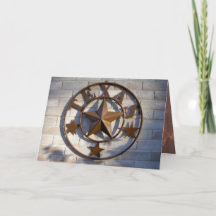 Invitación Estrella solitaria de Texas