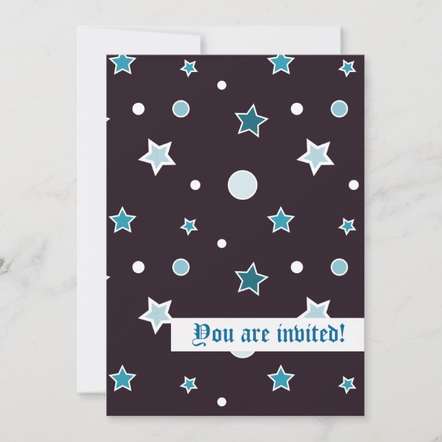 Invitación Estrellas (Anverso)