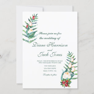 Invitación Estrellas acuáticas de Rosa y de Berry