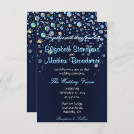 Invitación Estrellas de burbujas